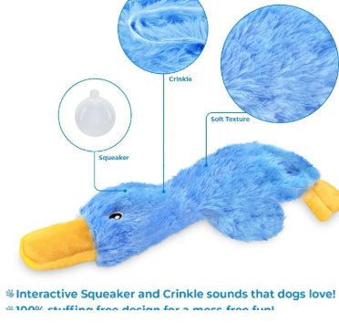 Interactive Squeaky Dog Chew Toy
