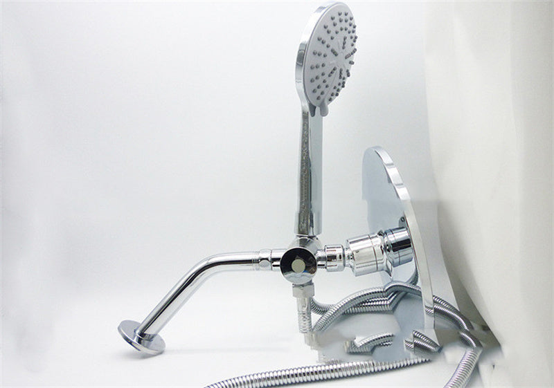 American Five-piece Set High Pressure Double Head Split Shower